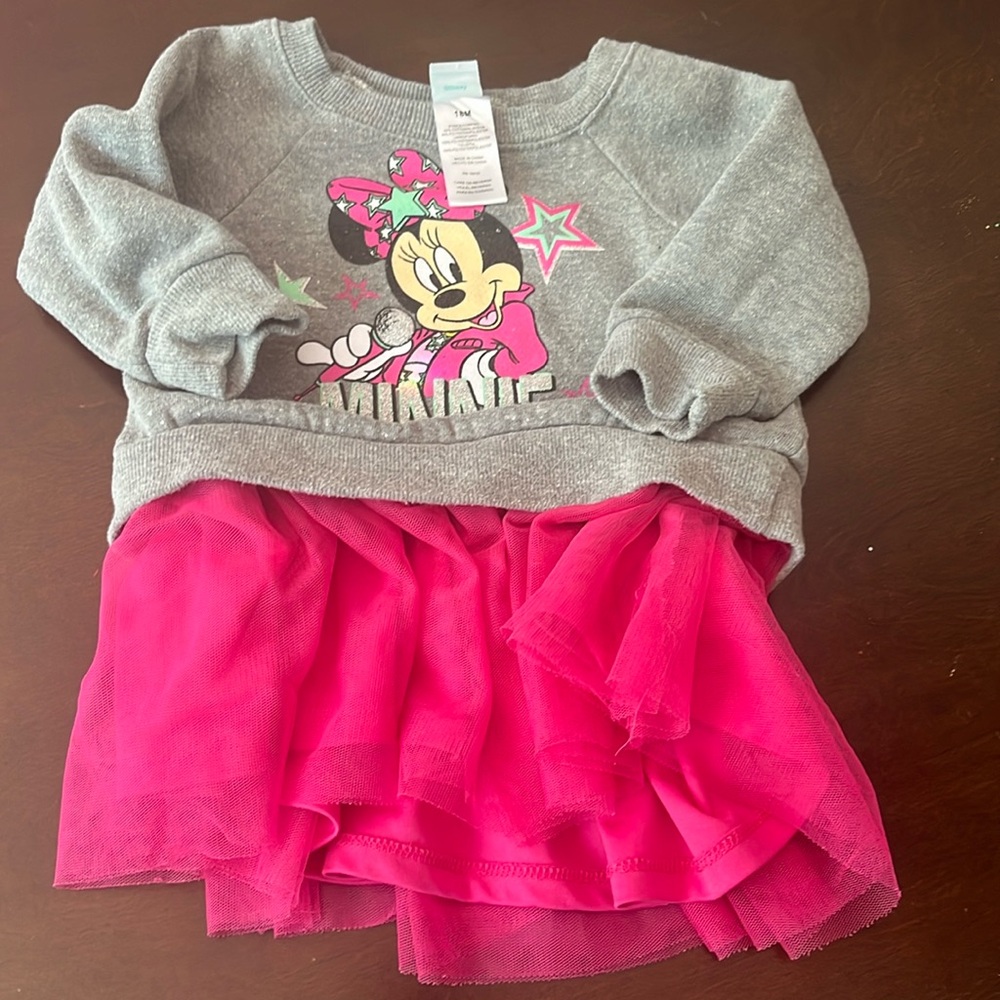 Disney Minnie Mouse sweatshirt dress